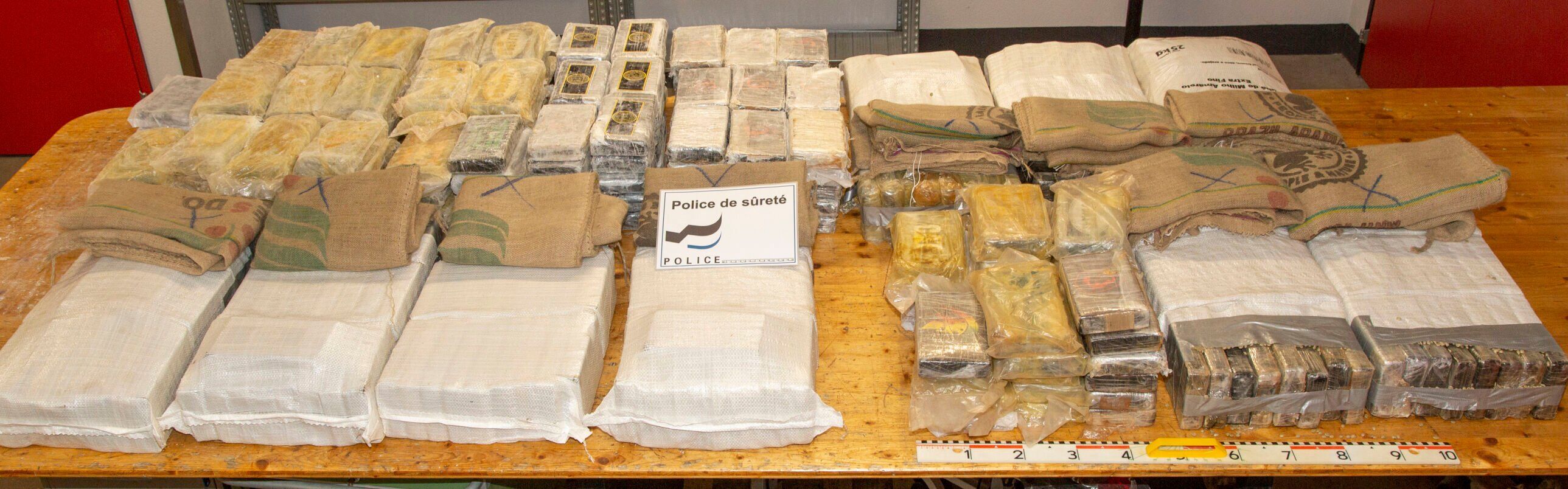 Switzerland Cocaine seized